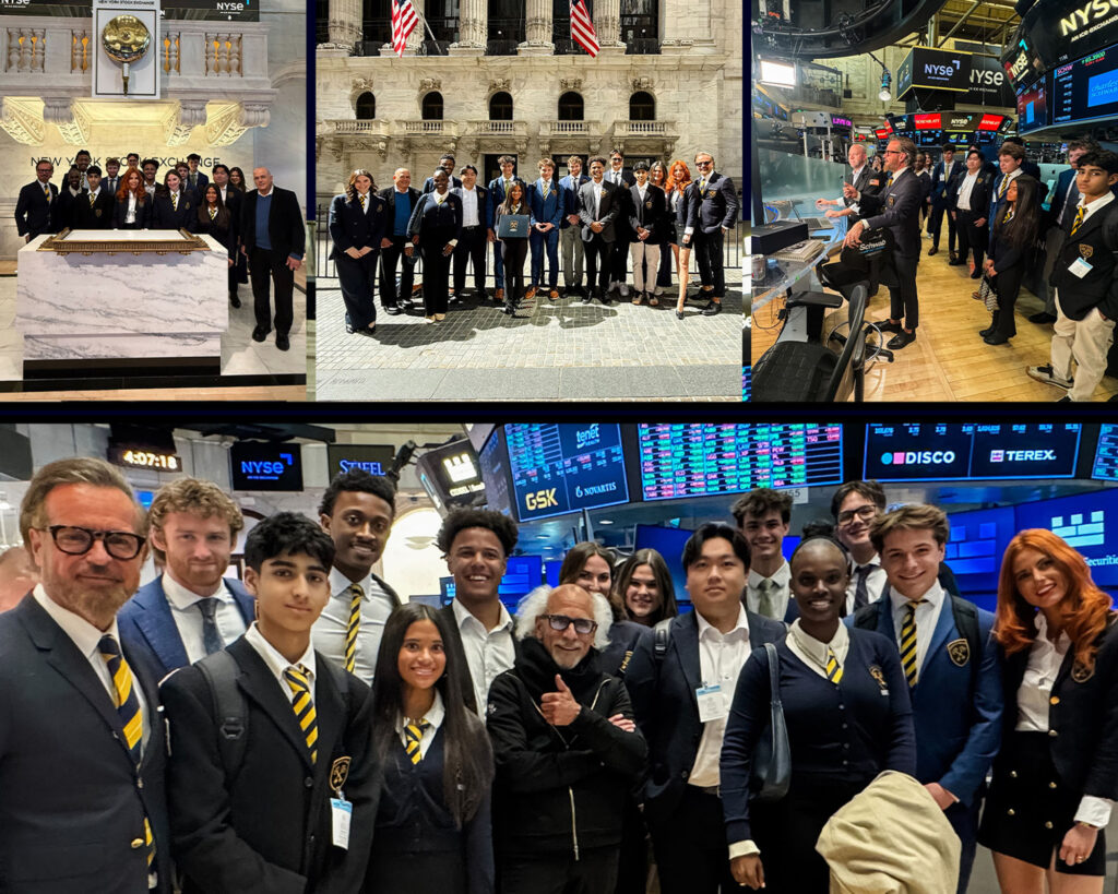 The Academy of Finance® Students Experience the New York Stock Exchange