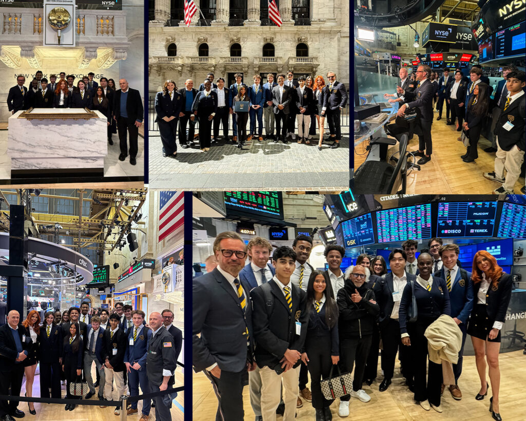 The Academy of Finance® Students Experience the New York Stock Exchange