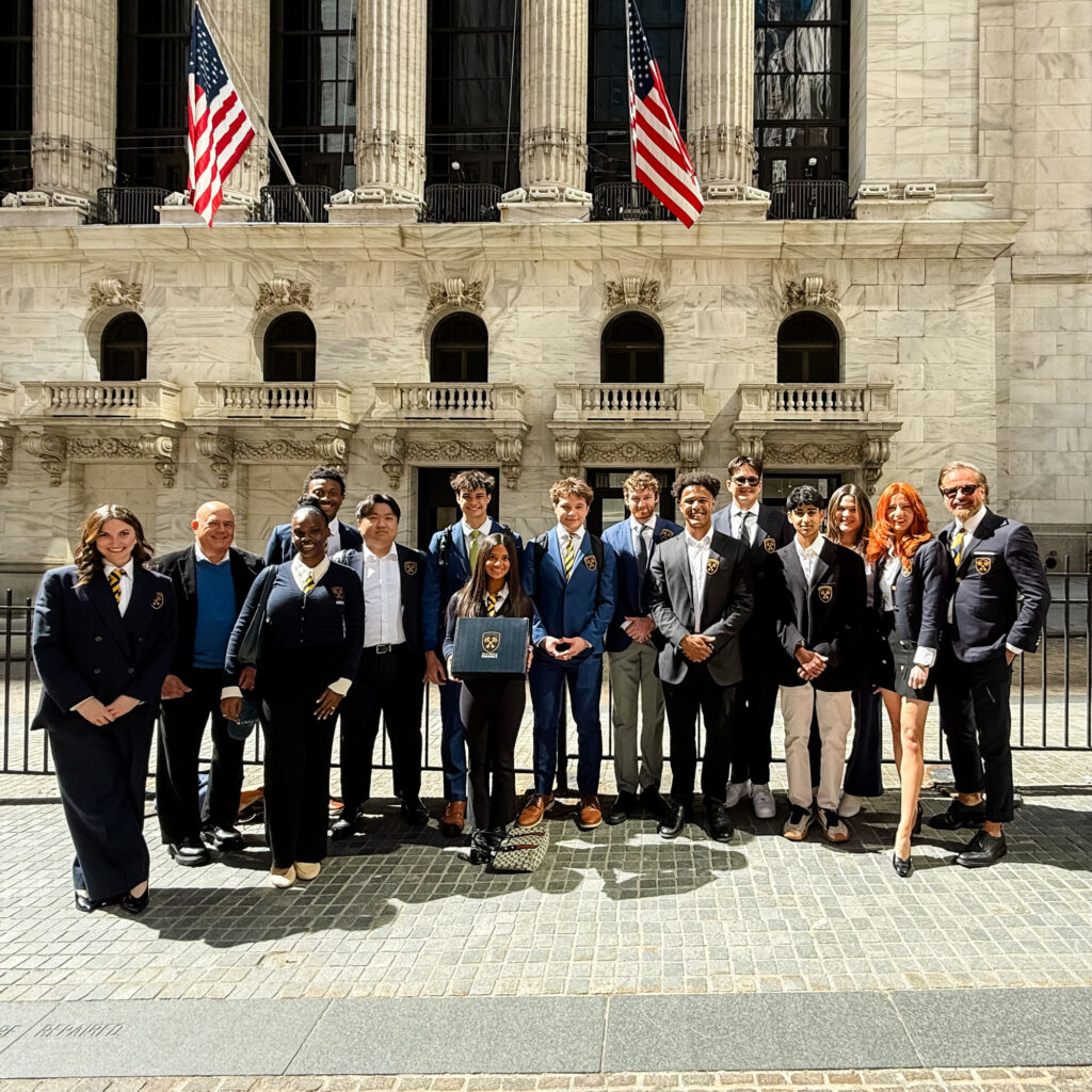 The Academy of Finance® Students Experience the New York Stock Exchange